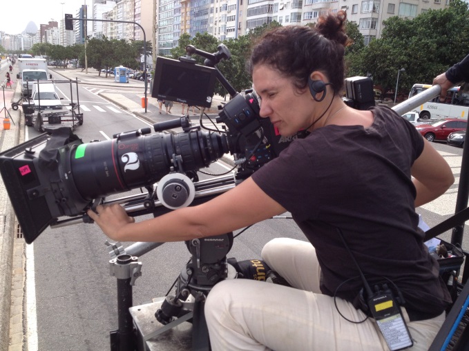 A diretora de fotografia e operadora de câmera Silvia Gangemi