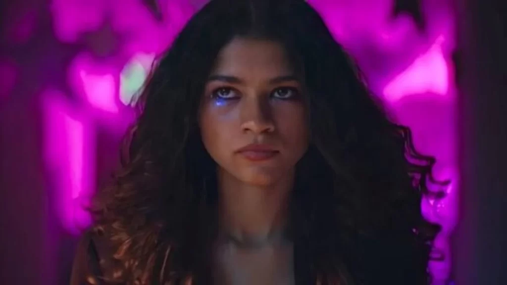 Zendaya em cena de "Euphoria"