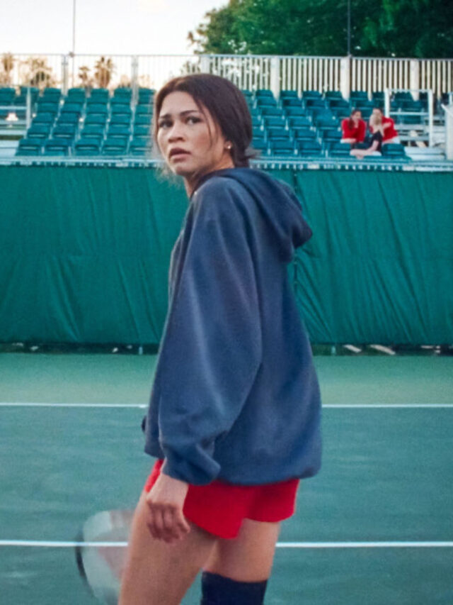 USA. Zendaya in a scene from the (C)United Artists Releasing new movie : Challengers (2023) . Plot: Follows three players who knew each other when they were teenagers as they compete in a tennis tournament to be the world-famous grand slam winner, and re